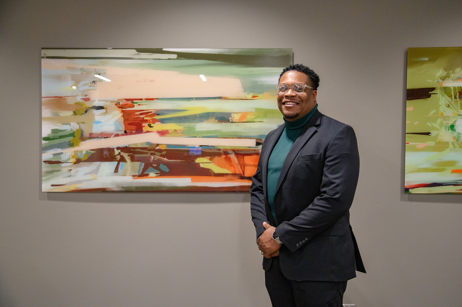 Theoplis Smith III, known to the community as Phresh Laundry, understood the vision for Parkview Southwest and helped bring the facility to life through his artwork.