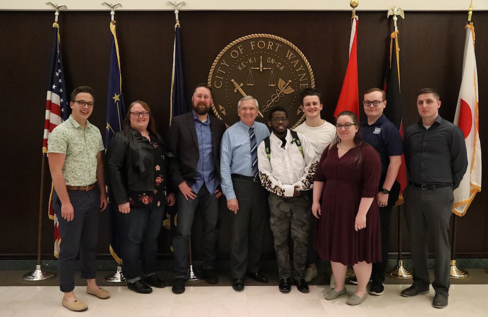 Purdue Fort Wayne college students partnered with the City of Fort Wayne to make Promenade Park’s Grand Opening a success.