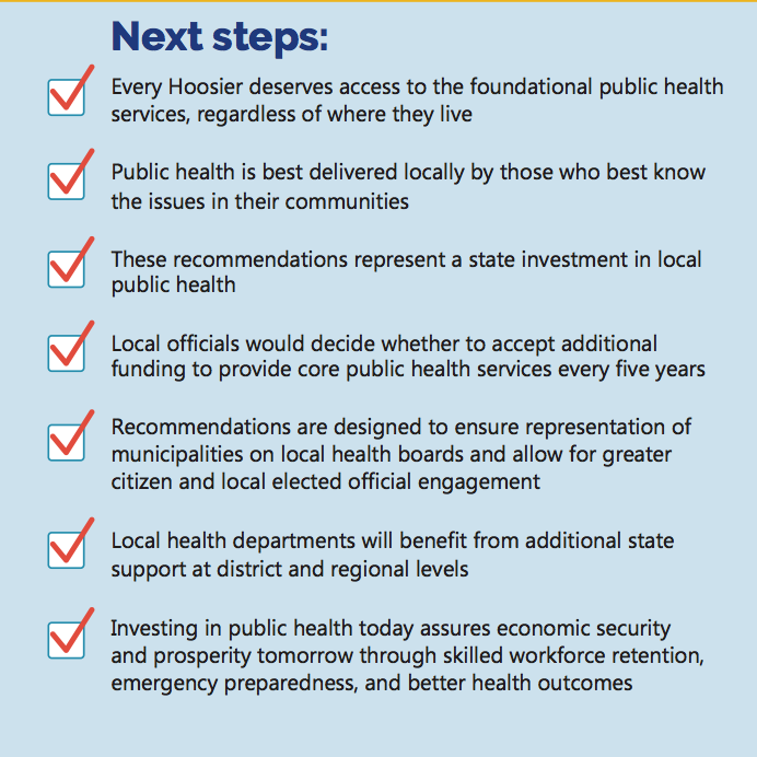 Data and graphics by the Indiana Department of Health and the Governor's Public Health Commission