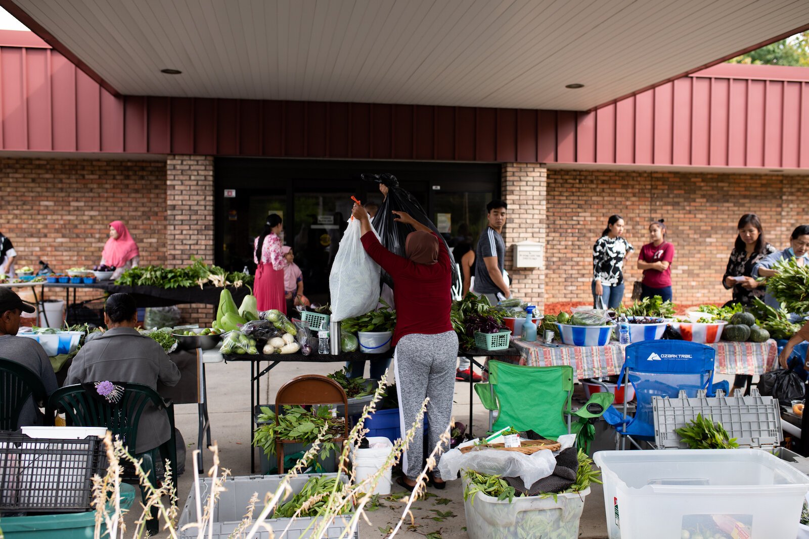 Rose Avenue Education Farm hosts a farmers market every Sunday at the Fort Wayne League for the Blind and Disabled at 5821 S. Anthony Blvd. 