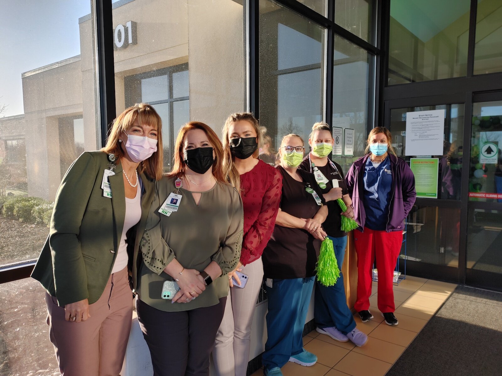 Parkview Noble Hospital co-workers await surveyors for Magnet re-accreditation this year. Magnet is a national recognition earned by nine of Parkview’s hospitals, including Parkview Noble and Parkview Huntington.