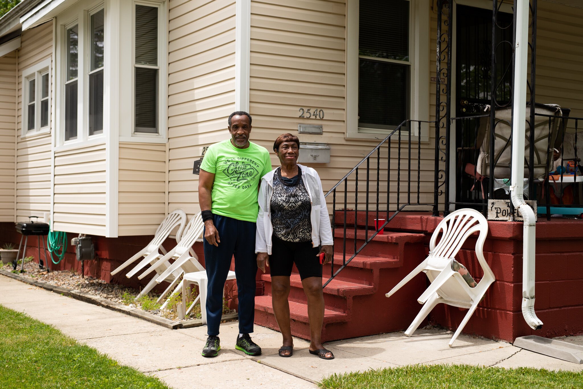 Powell Park's namesakes and neighborhood caretakers are Renaissance Pointe residents Lester and Hester Powell.