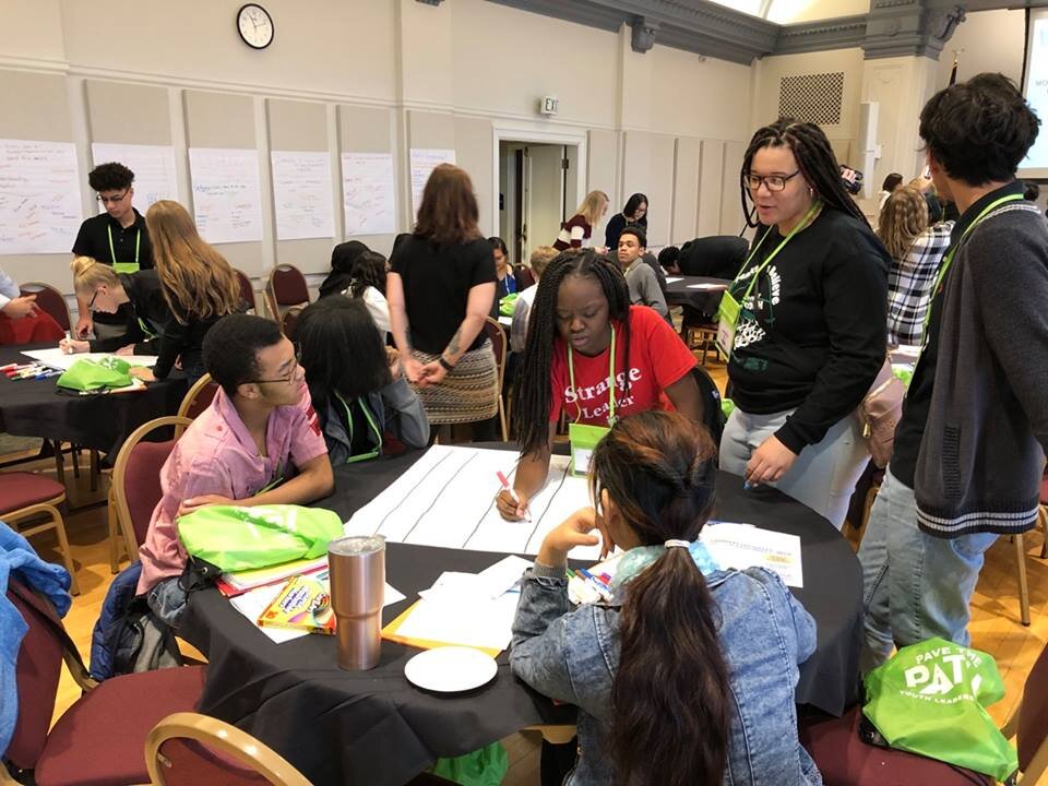 Pave the Path's annual Youth Leadership Summit brings together “humble, hungry, and smart” high schoolers for a two-day experience, featuring interactive breakout sessions, workshops led by community leaders, and idea-generating sessions.