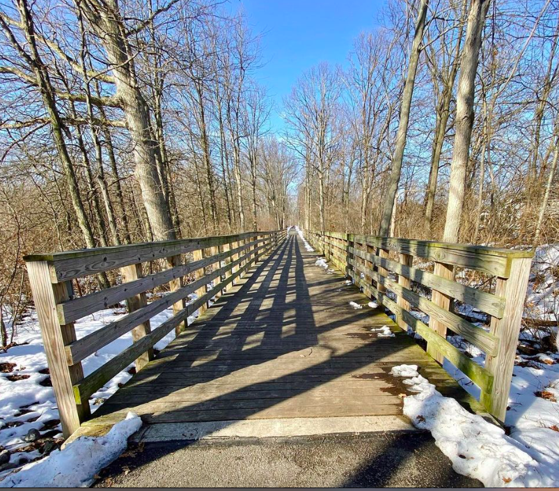 Nearly 7 miles of the Pufferbelly Trail have been constructed: 4.75 miles from Washington Center North to Life Bridge Church, and another 2.25 miles is from Lawton Park and Fourth Street to Lima Road and Ice Way.