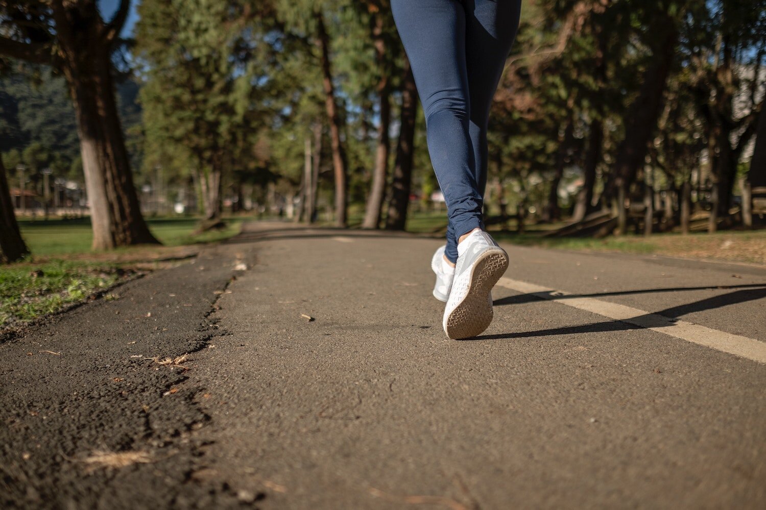 Take a walk or jog to get exercise, and pick up litter in your neighborhood along the way.