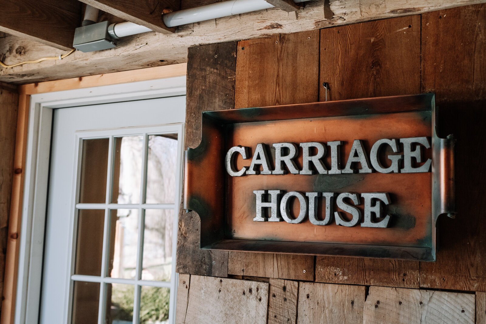 The Carriage House is a popular rustic loft getaway for Airbnb guests in Wabash County, located above a horse barn within walking distance of Salamonie State Park & Reservoir.