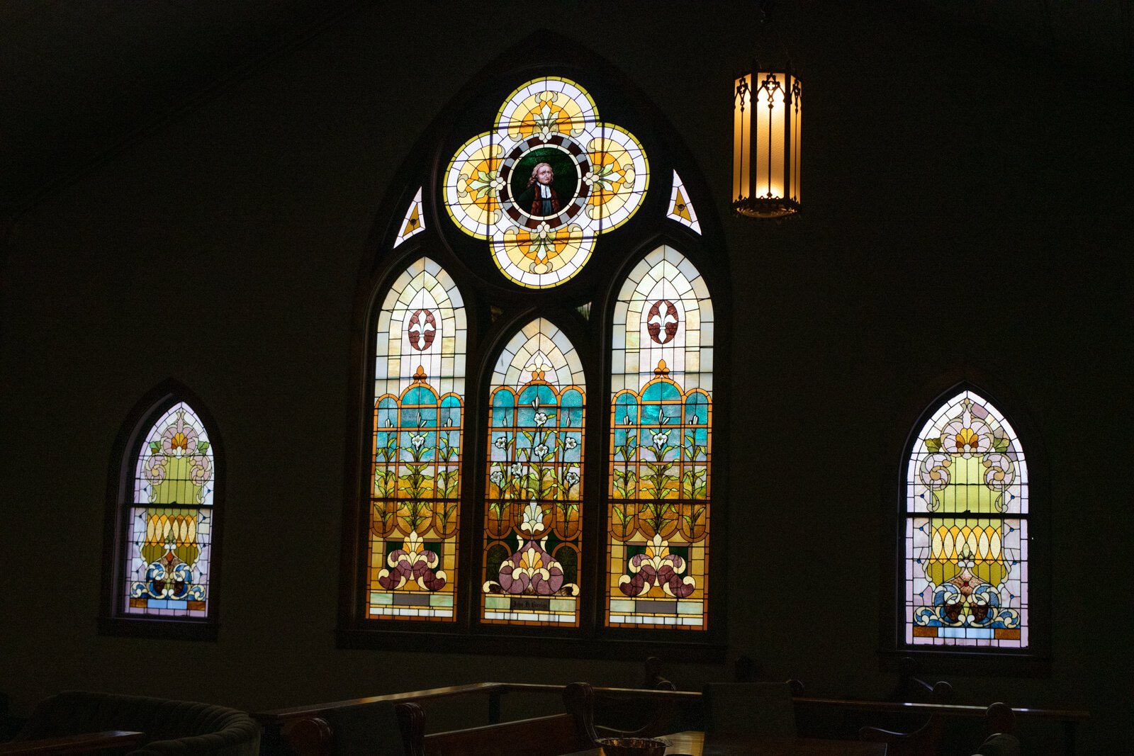 The Sanctuary is a renovated 1903 Gothic-style church that's been converted to an Airbnb and event venue blocks away from historic downtown Wabash.