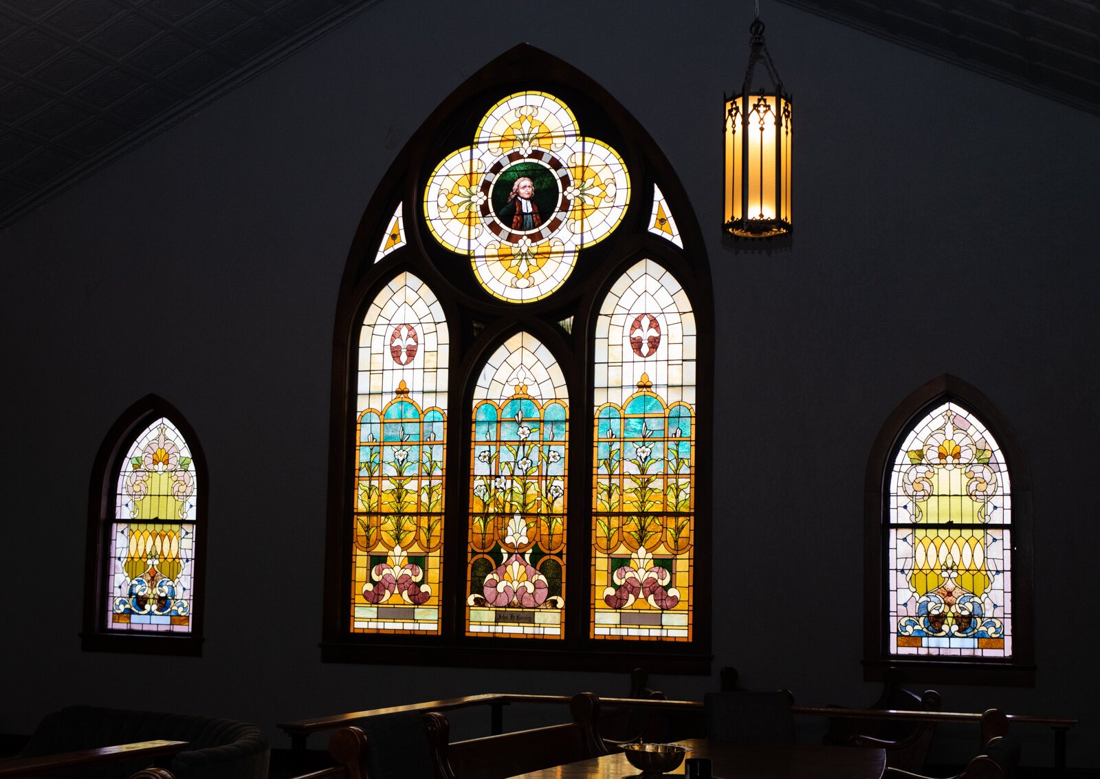 The Sanctuary is a renovated 1903 Gothic-style church that's been converted to an Airbnb and event venue blocks away from historic downtown Wabash.