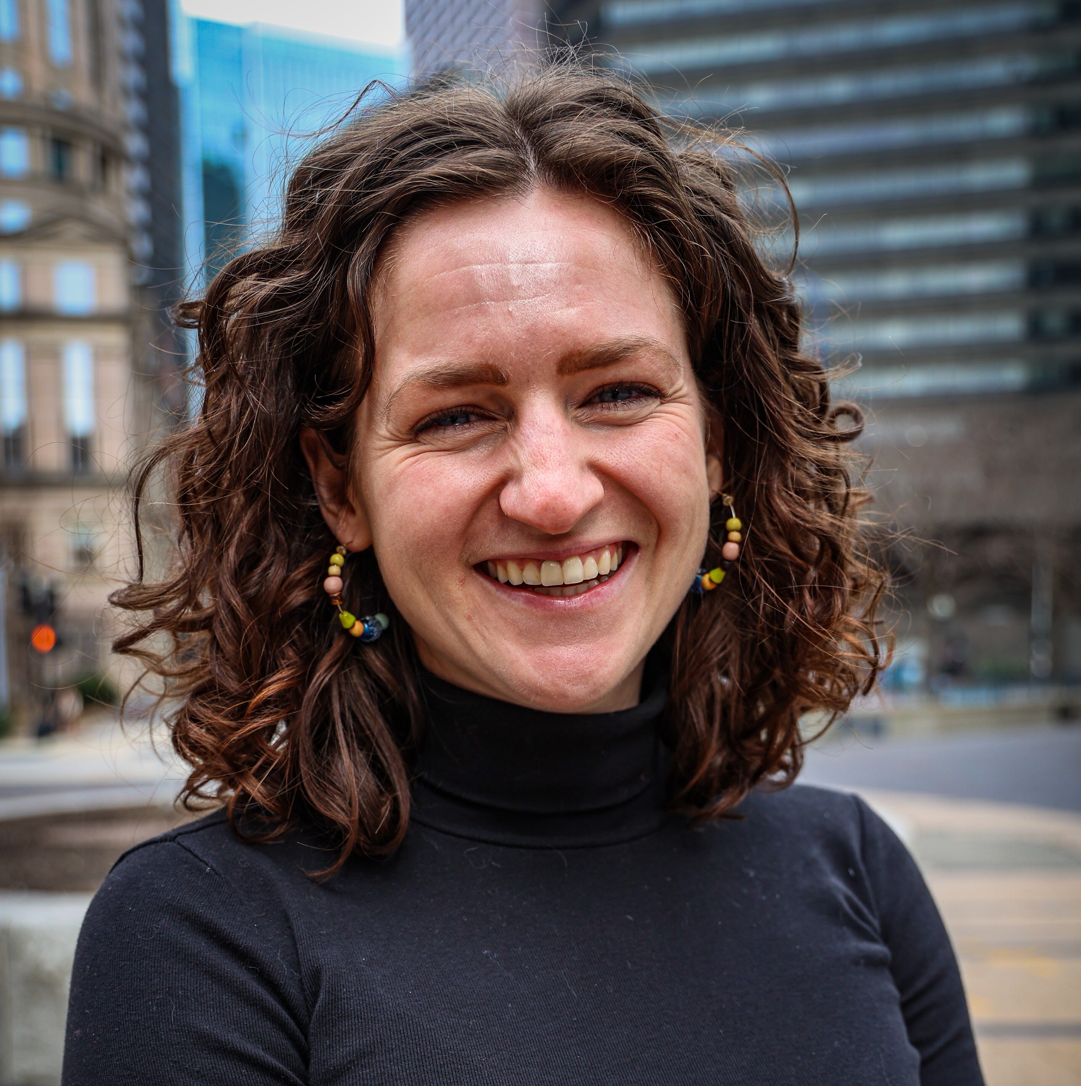 Sarah Davis, senior active transportation planner for Cleveland