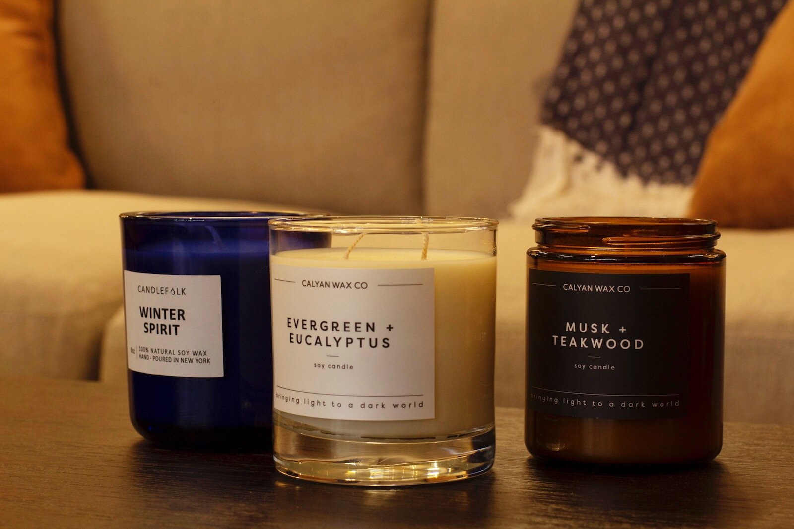 Calyan Wax Co. candles available at House to Home.