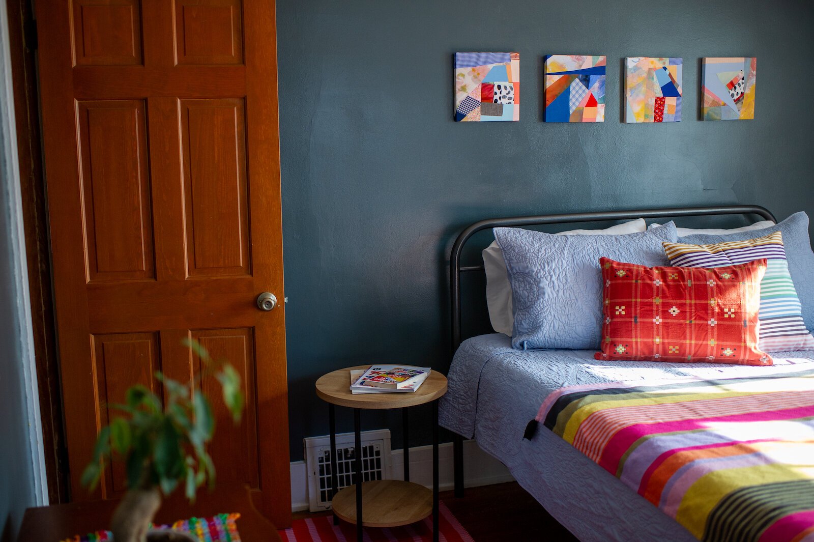 Inside Kinhouse Art's residency house.