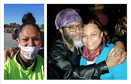 Anjelica "Angie" Soto, left, is one organizer behind a fundraiser for her friends, Tyrone and Melonie Cato, right.
