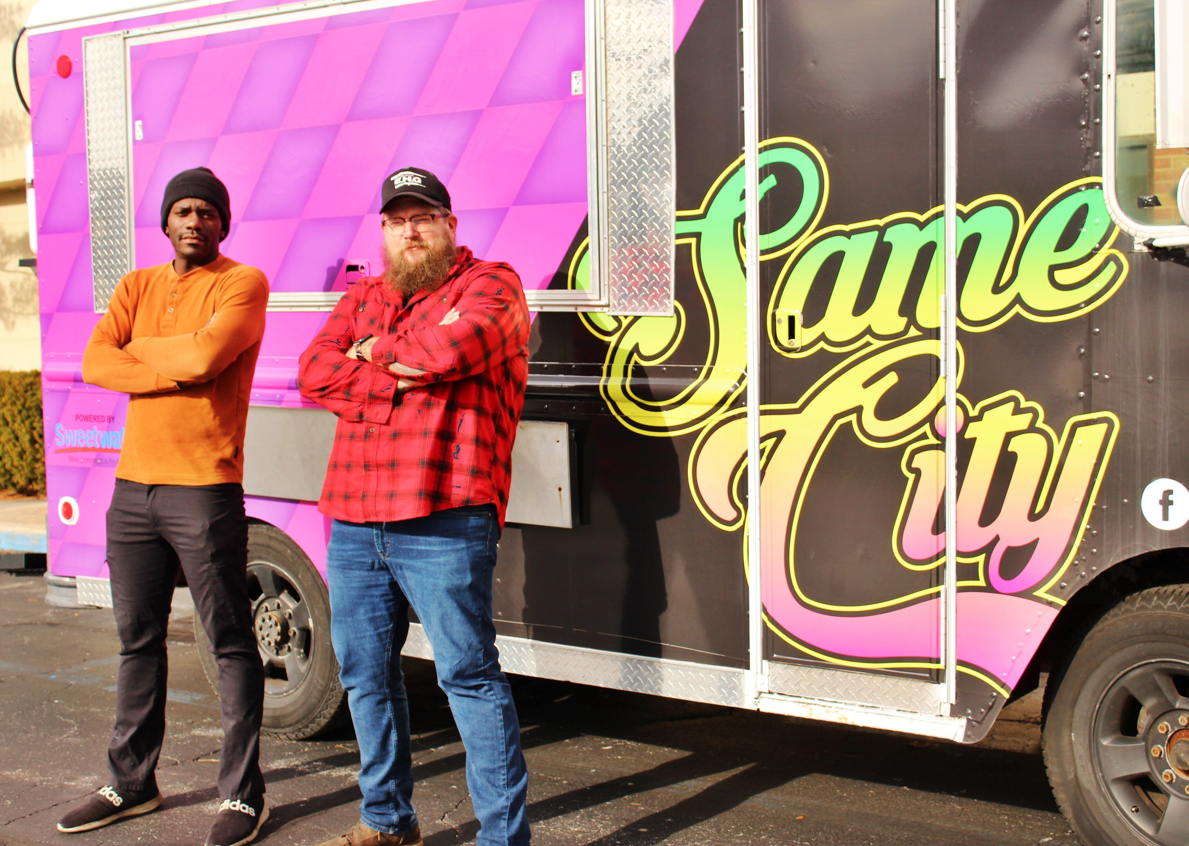 Same City Food Truck serves restaurant-quality meals to low-income and no-income individuals who may be experiencing homelessness.