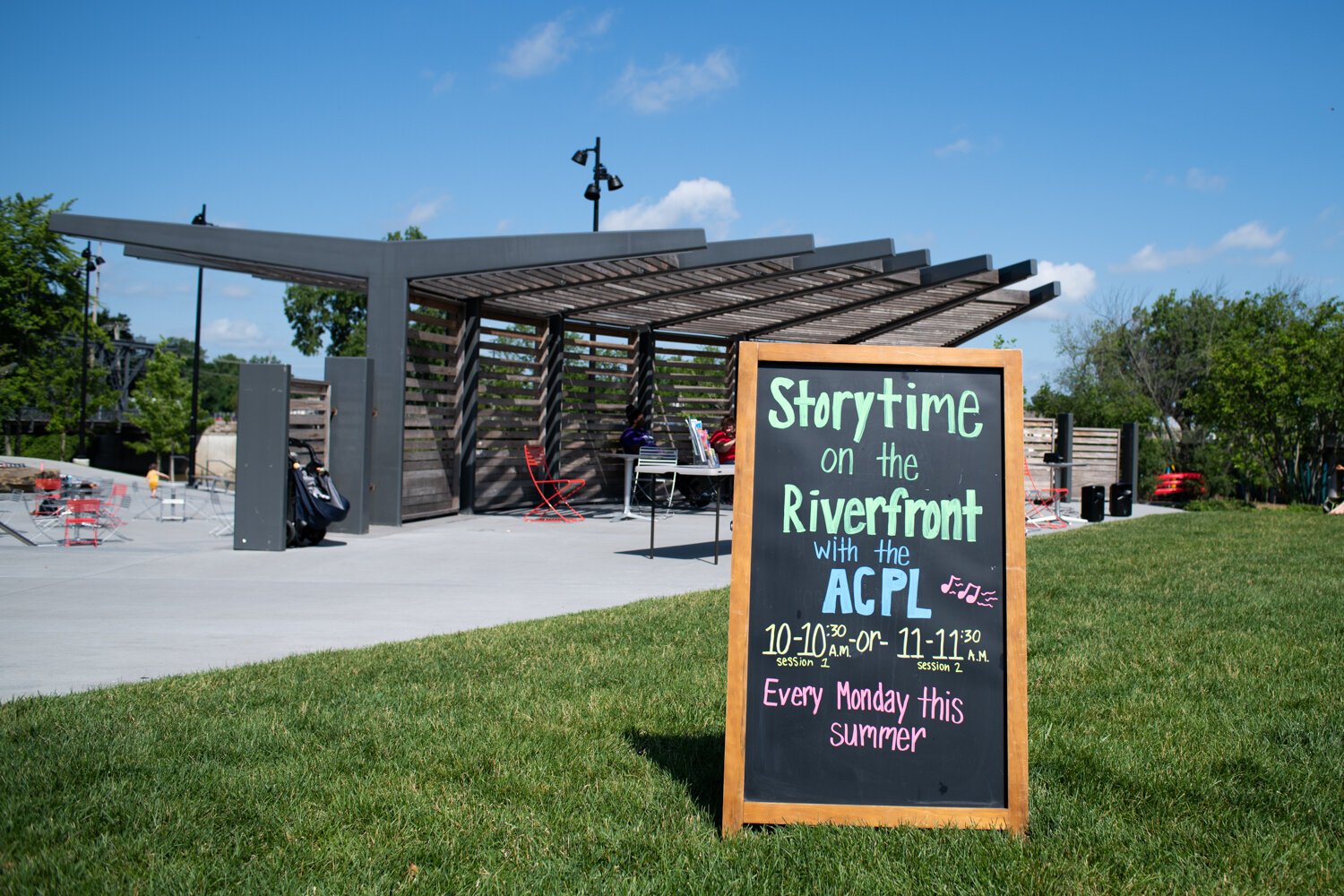 Every Monday, from June through August, there are two 30-minute storytime sessions, starting at 10 a.m. and repeating at 11 a.m. at 202 W. Superior St.