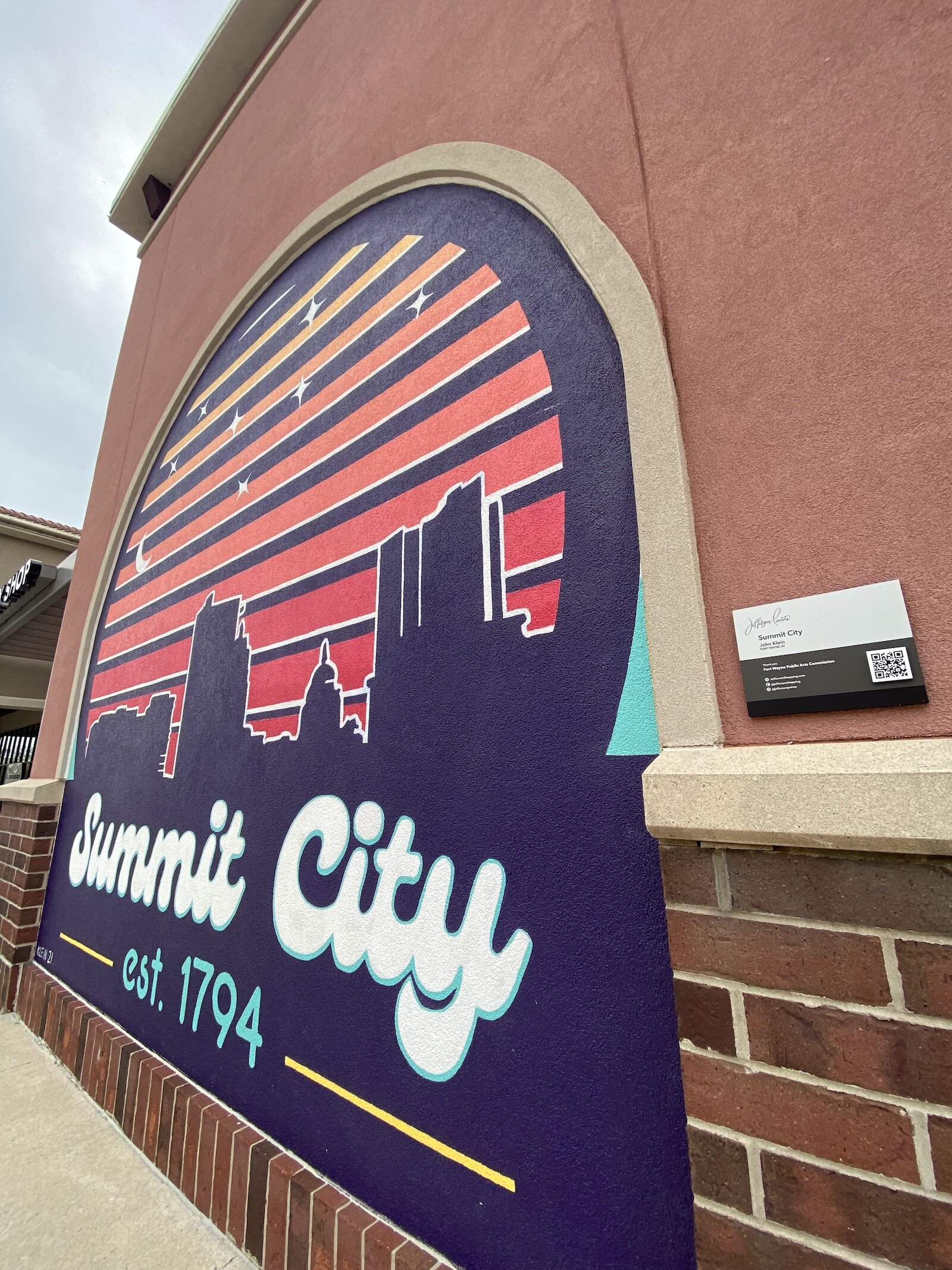 There's a series of new murals at Jefferson Pointe created by Fort Wayne artists.