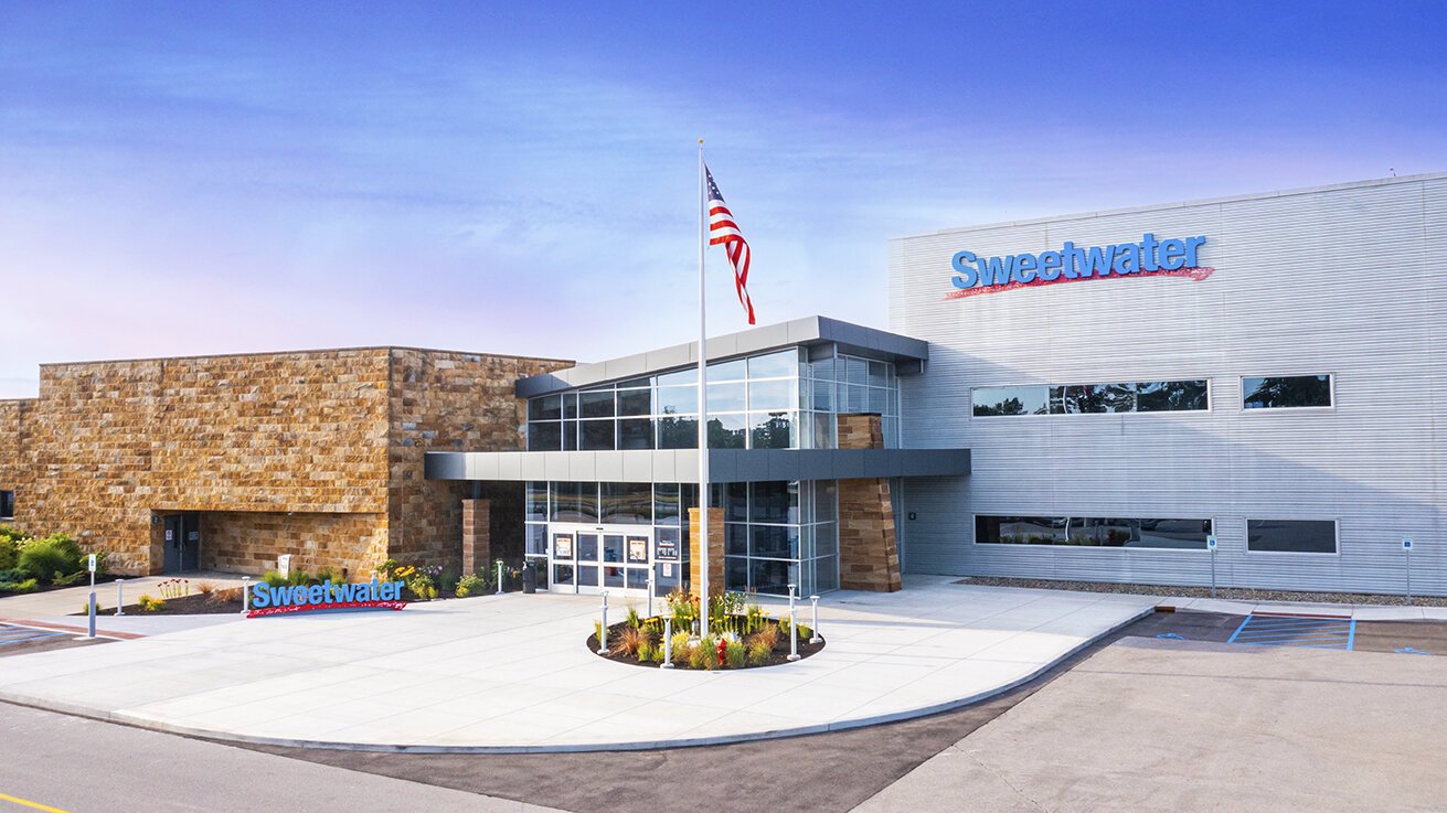 Sweetwater's campus is growing at 5501 US-30 West.