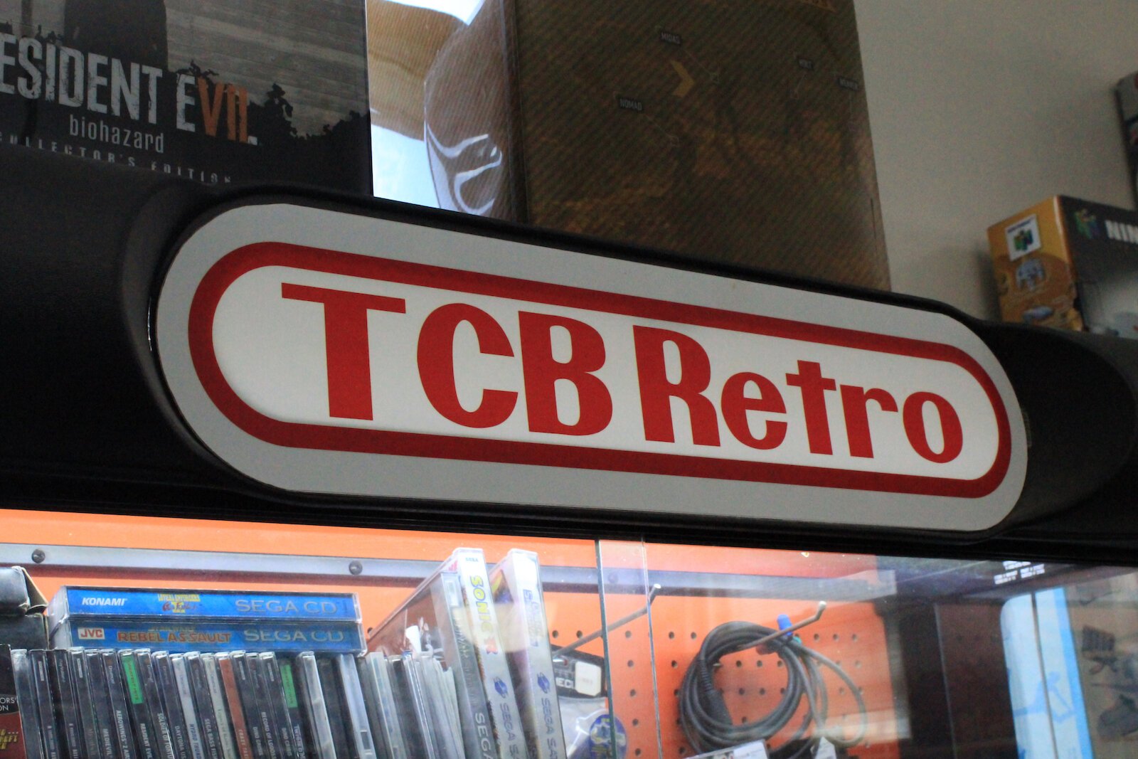 Inside TCB Games in Huntington