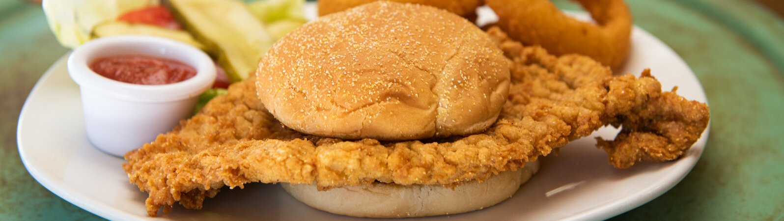 A tenderloin from Market Street Grill in Wabash.