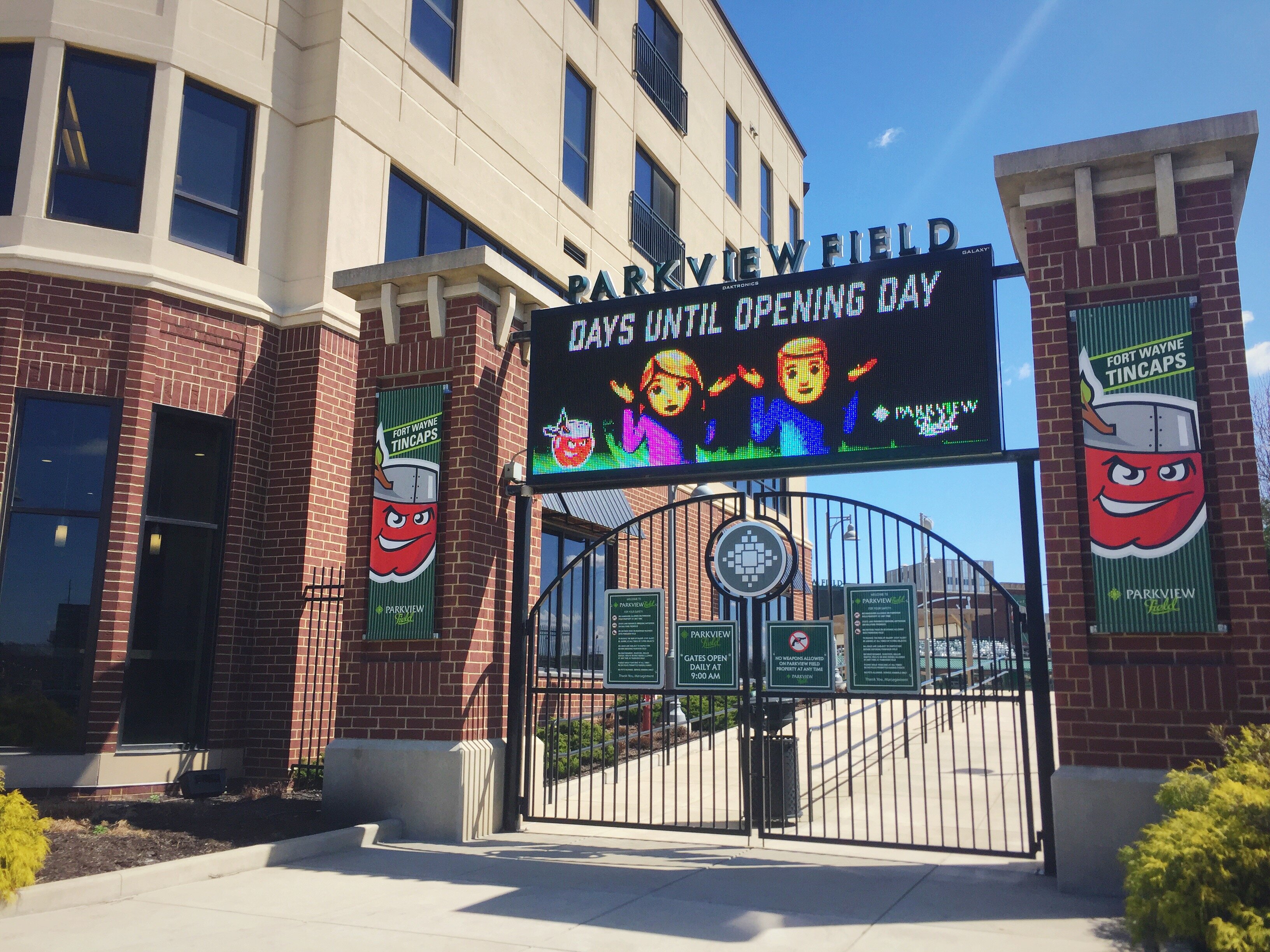 Opening Day for the TinCaps's 2020 season is still to be determined.