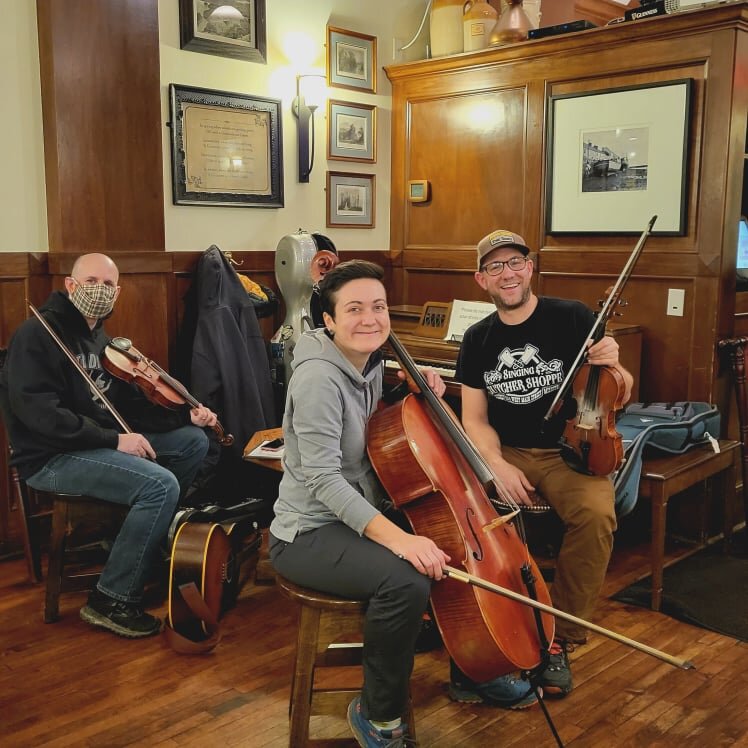 Sean Hoffman organizes monthly Trad Night Irish music sessions at J.K. O'Donnell's.