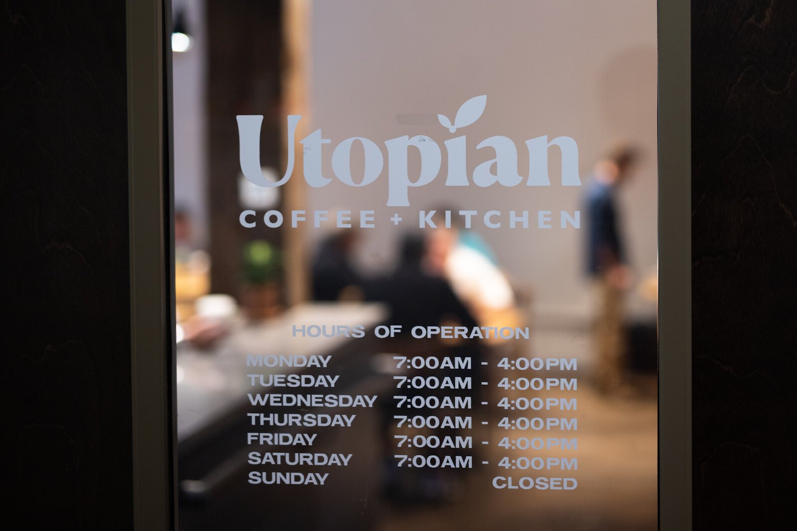 Utopian Coffee and Kitchen is located at 118 W. Columbia St. in downtown Fort Wayne.