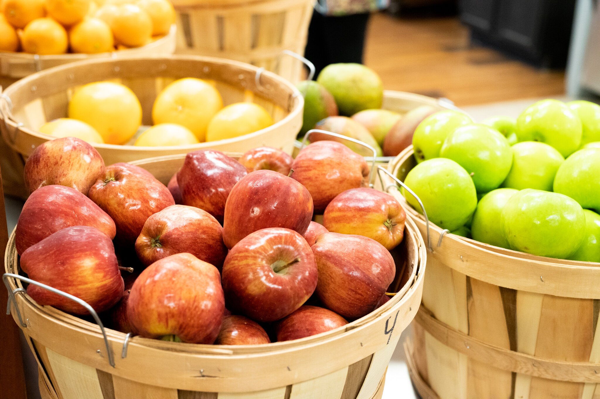 Utopian Community Grocery store sells fresh produce in a food desert.