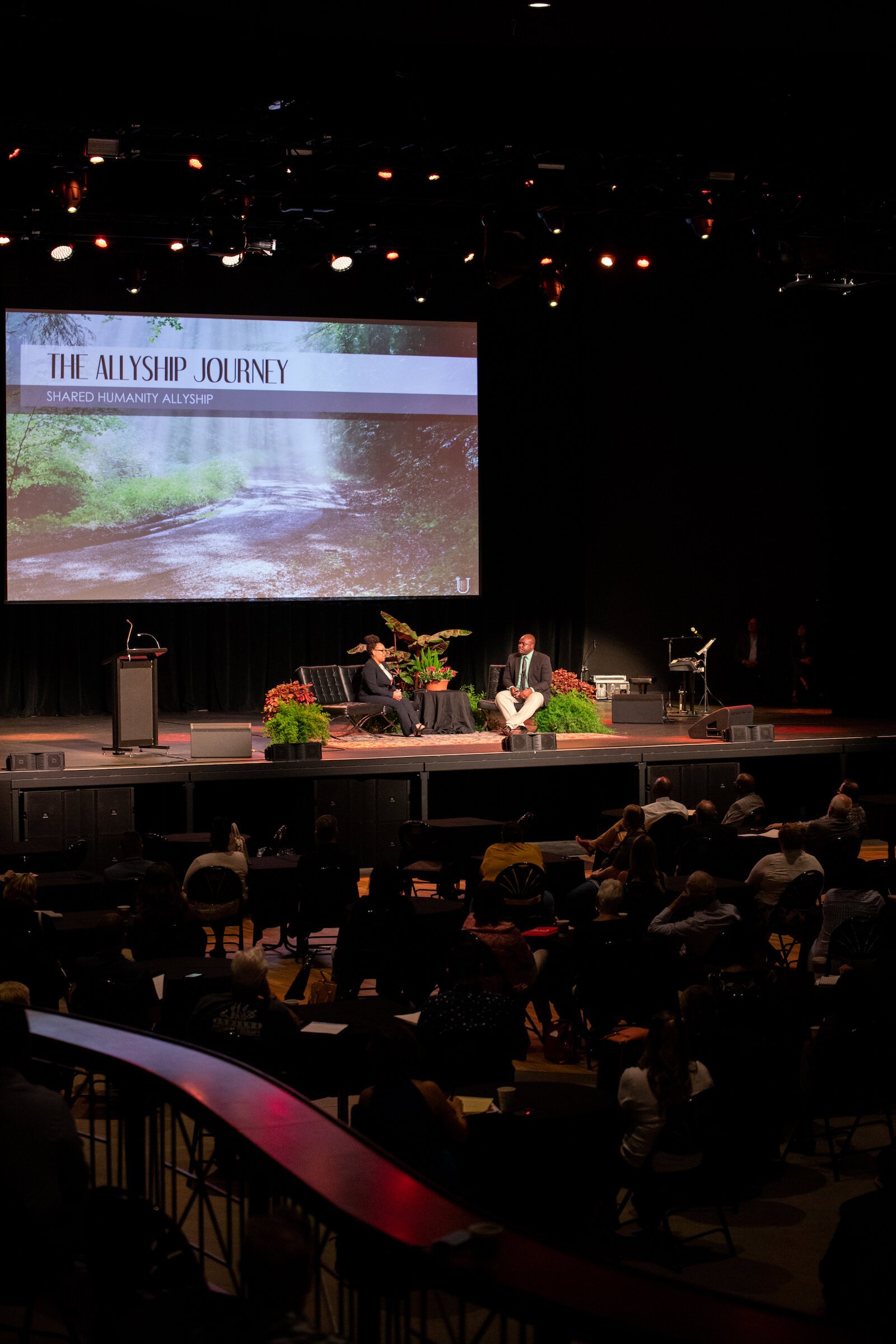 A United Front keynote session in July at the Clyde Theatre at 1808 Bluffton Rd.