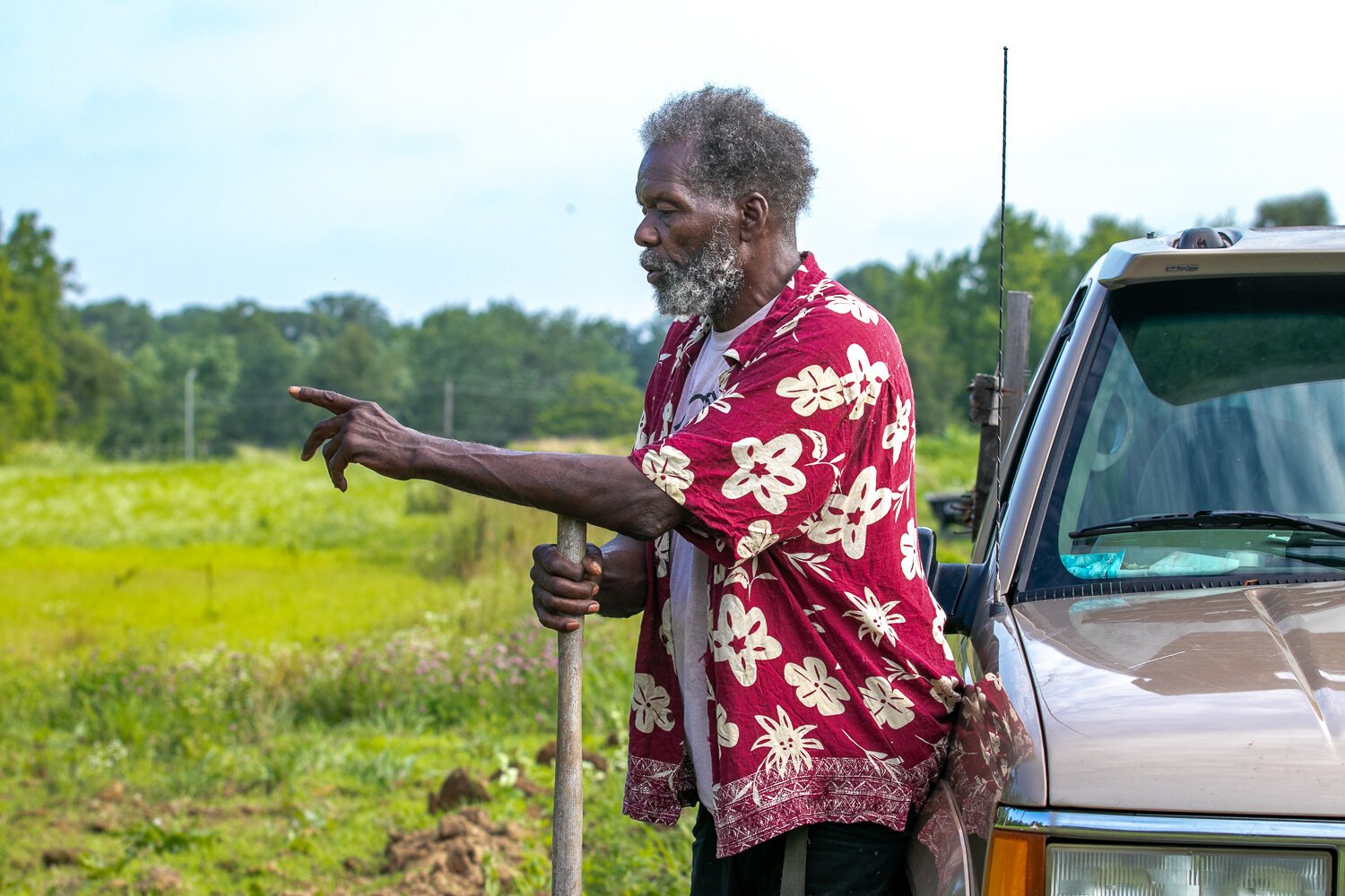 Ephraim Smiley of Smiley’s Garden Angels has been farming for more than 25 years.