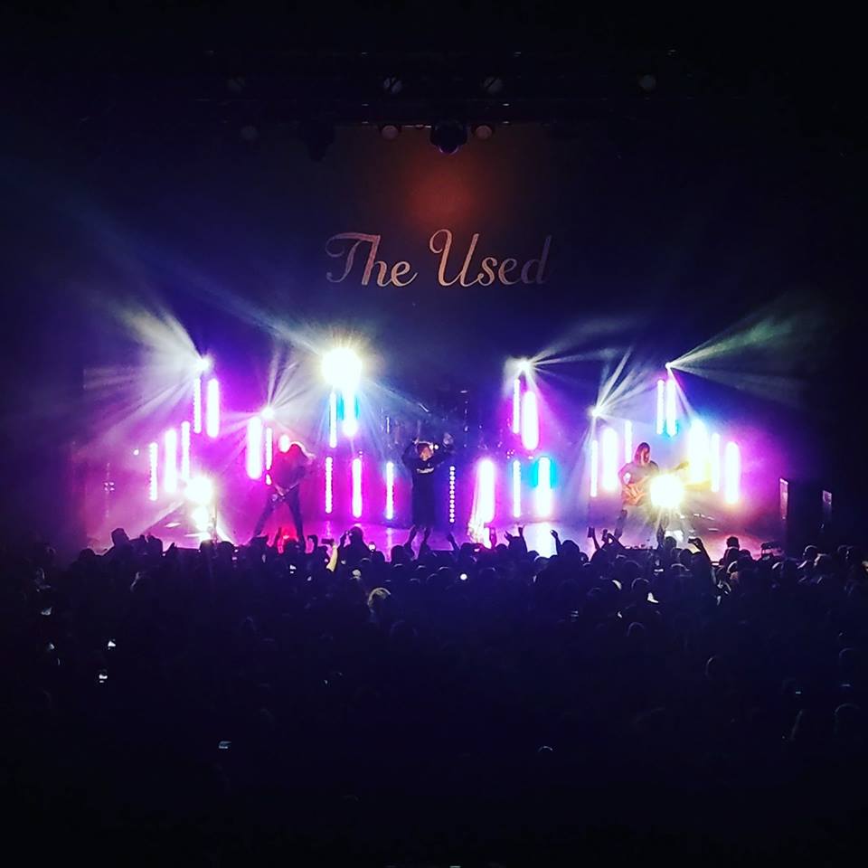 National acts like The Used have performed at Clyde Theatre.