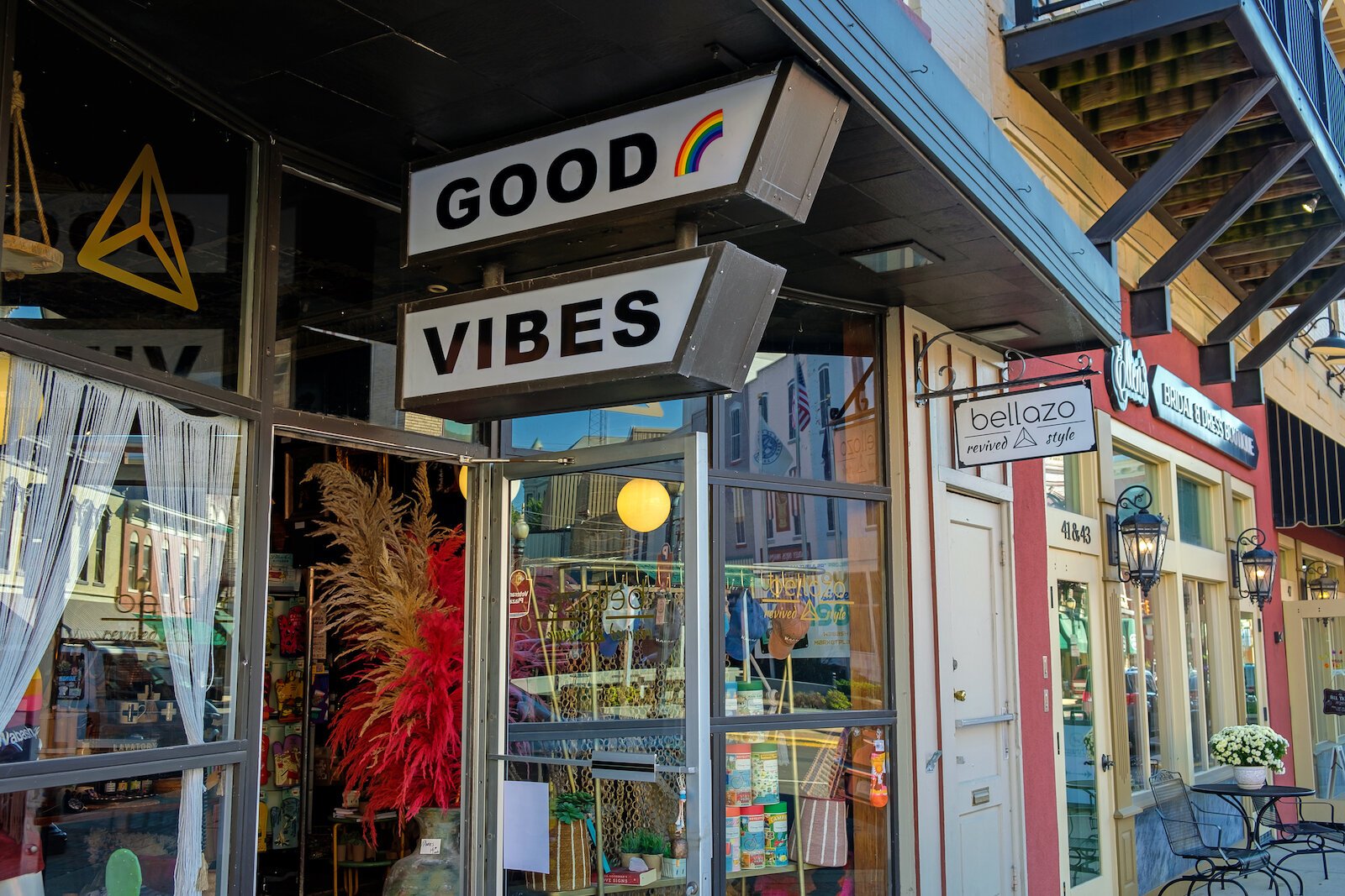 Bellazo and the Good Vibes Gift Shop 35 W. Market St. in Downtown Wabash.