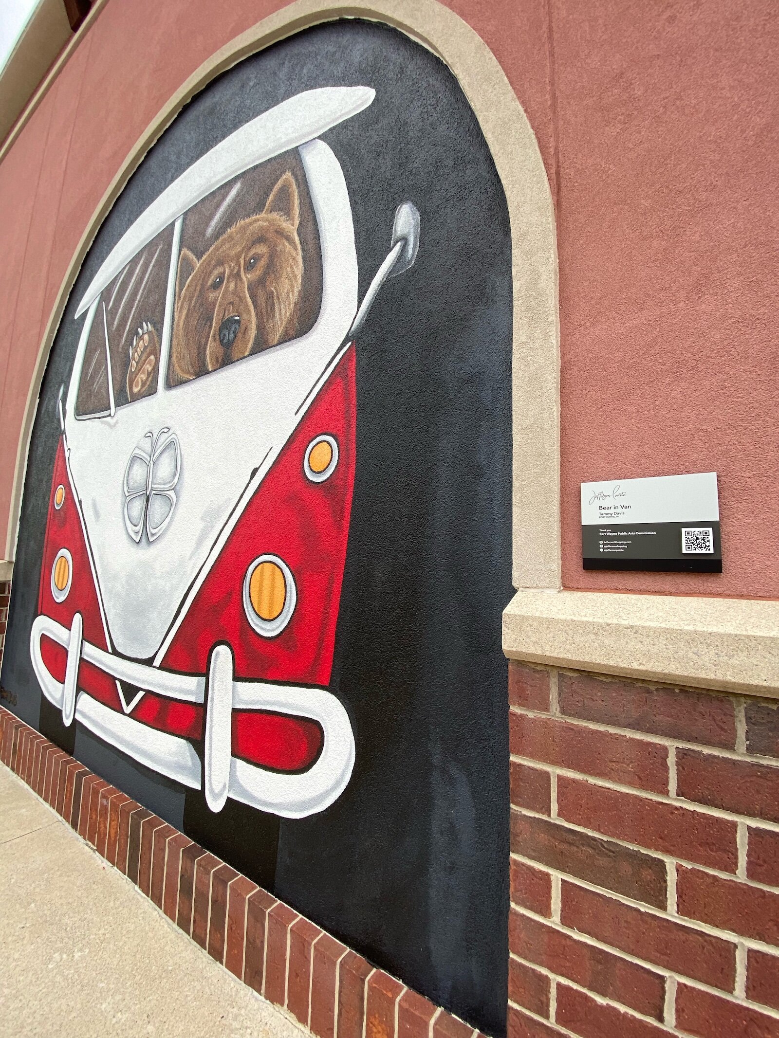 There's a series of new murals at Jefferson Pointe created by Fort Wayne artists.