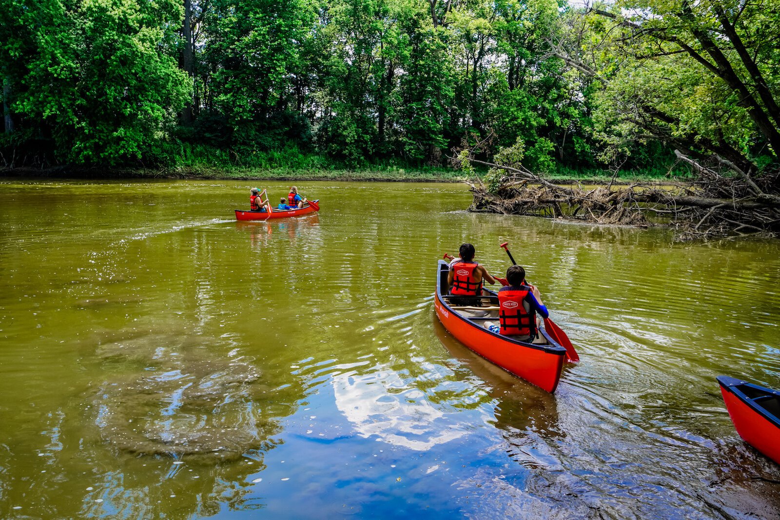Wabash County is home to both the Eel and Wabash Rivers, and both are perfect for canoeing and kayaking.