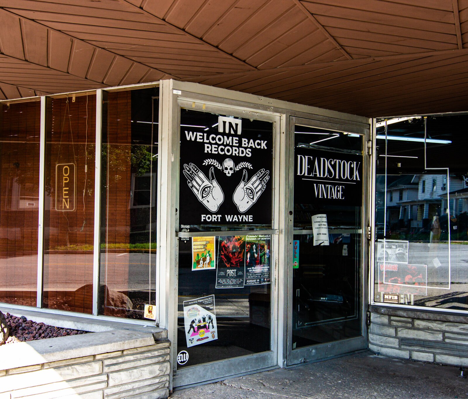 Deadstock Vintage shares space with Welcome Back Records at 3019 Broadway St. and the businesses feed off one another.