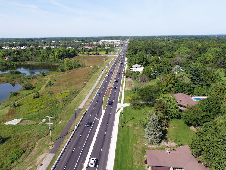 Dupont Road is now more pedestrian and bike friendly, thanks to recent improvements.