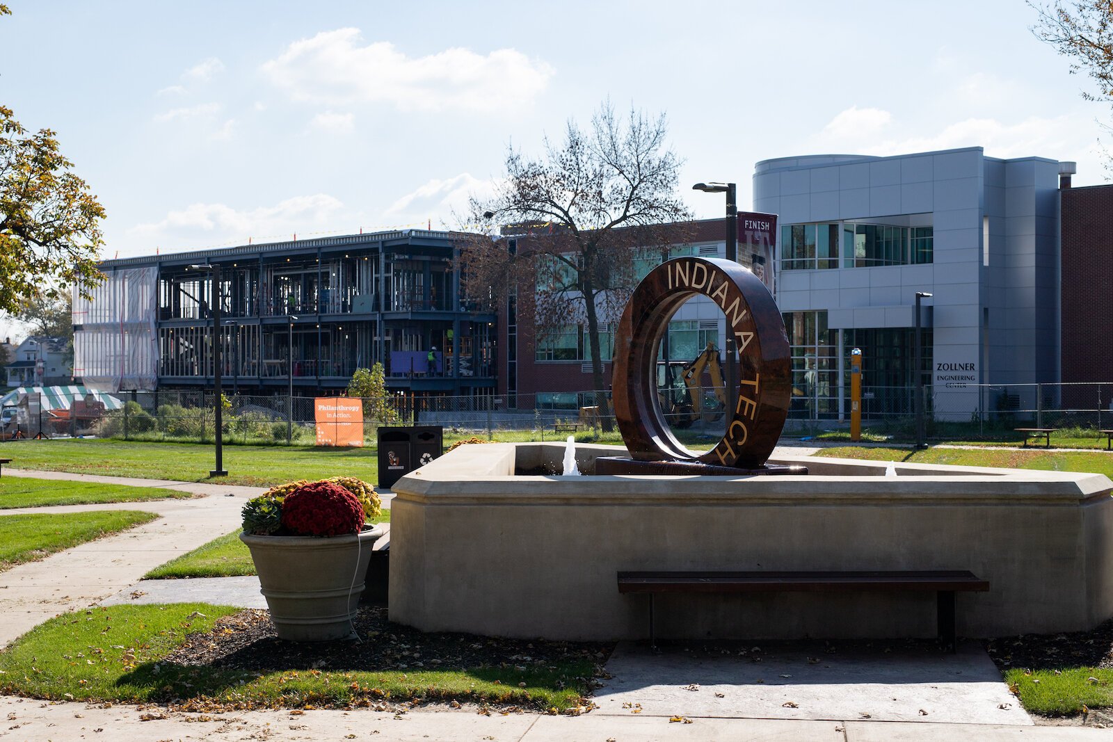 Indiana Tech invested $21.5 million into the ongoing expansion and renovation of the Zollner Engineering Center to house engineering, computer sciences, cybersecurity, life sciences, and technology.