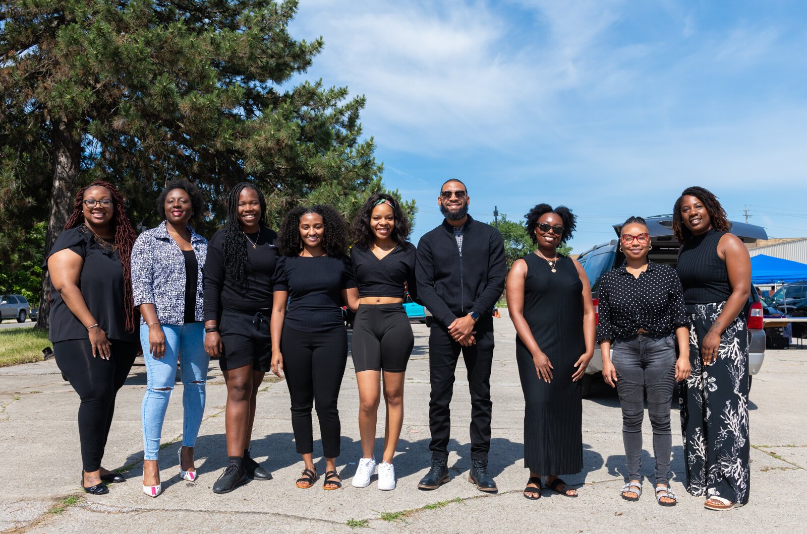 Members of the Young Professionals at the 3rd annual Southside Love event at Link's Wonderland.