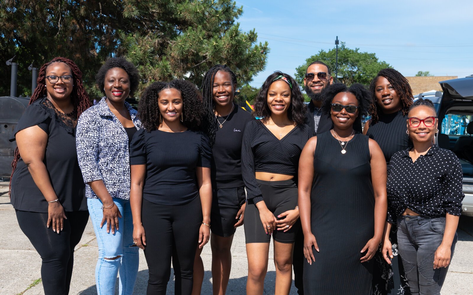 Members of the Young Professionals at the 3rd annual Southside Love event at Link's Wonderland.