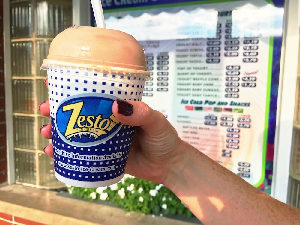 Zesto serves Razzles which are similar to DQ blizzards.
